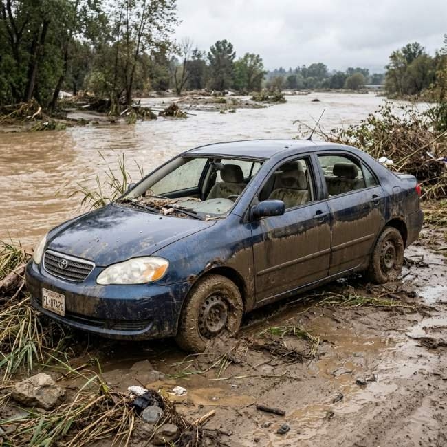 Flood- or Fire-Damaged Cars