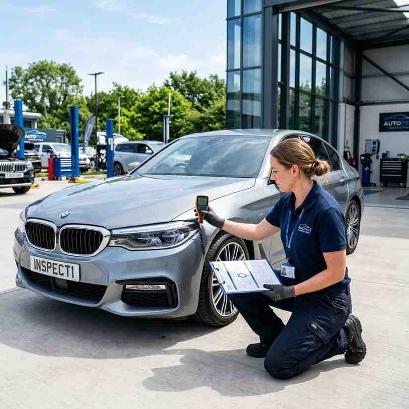 Vehicle inspection for cash offer at Atlantic Car Removals
