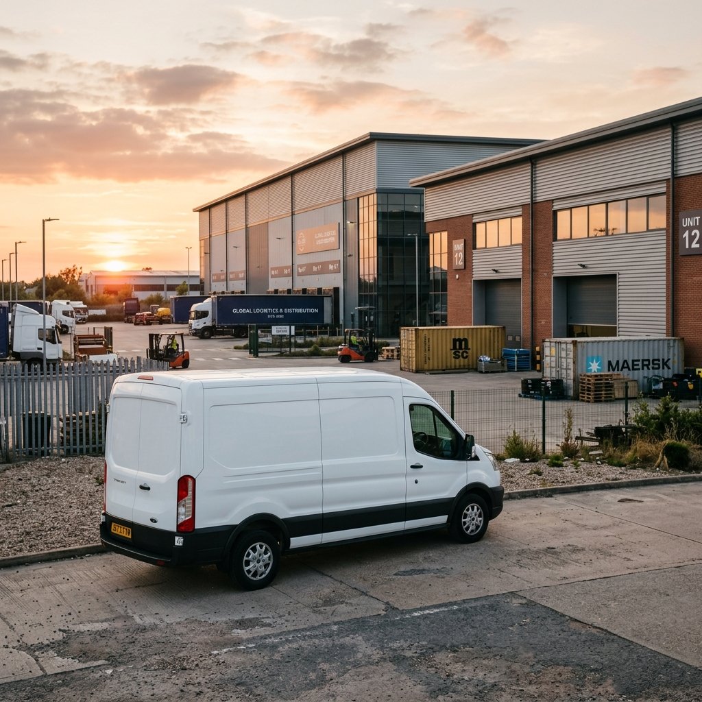 Commercial Van Scrap Yard